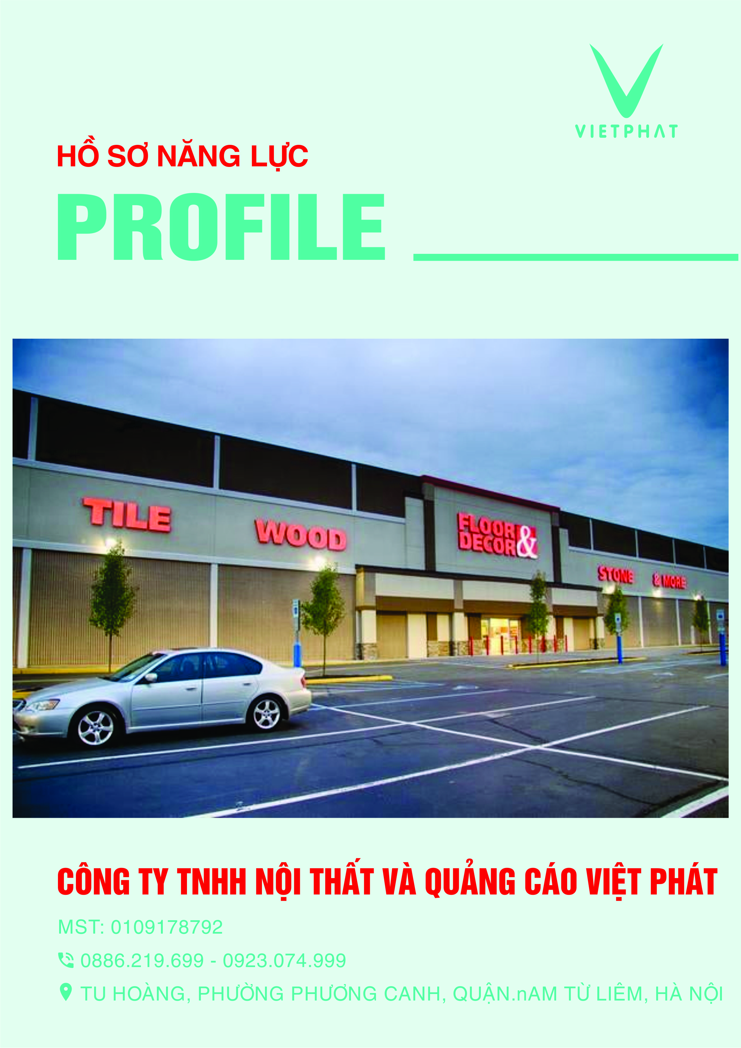 Hồ sơ năng lực Quảng cáo Việt Phát Hồ sơ năng lực Quảng cáo Việt Phát