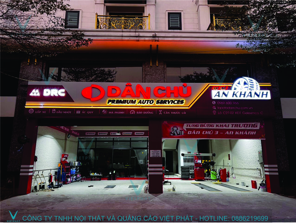 Biển quảng cáo ngoài trời ấn tượng